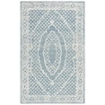 thumbnail image 1 of SAFAVIEH Ebony Aiden Bordered Area Rug, Ivory/Navy, 4' x 6', 1 of 7