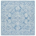 thumbnail image 1 of SAFAVIEH Ebony Ailbhe Medallion Area Rug, Ivory/Blue, 3' x 3' Square, 1 of 10