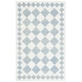 thumbnail image 1 of SAFAVIEH Ebony Alastar Checkered Area Rug, Blue/Ivory, 6' x 9', 1 of 8