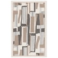 thumbnail image 1 of SAFAVIEH Ebony Amery Geometric Area Rug, Ivory/Brown, 5' x 8', 1 of 10