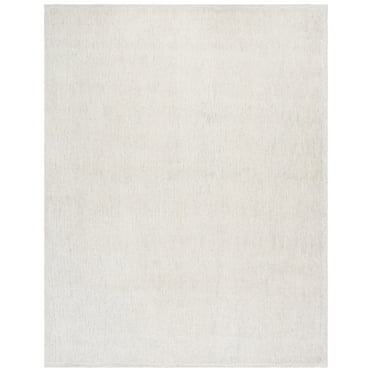 SAFAVIEH Ebony Amrita Solid Area Rug, Green/Ivory, 8' x 10'
