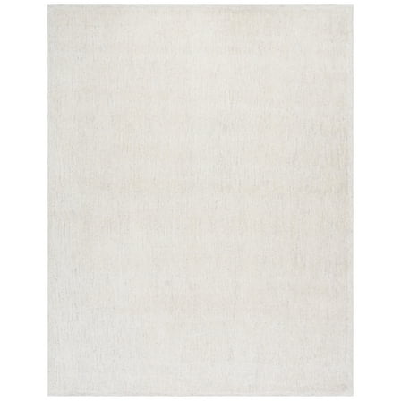 SAFAVIEH Ebony Amrita Solid Area Rug, Green/Ivory, 8' x 10'