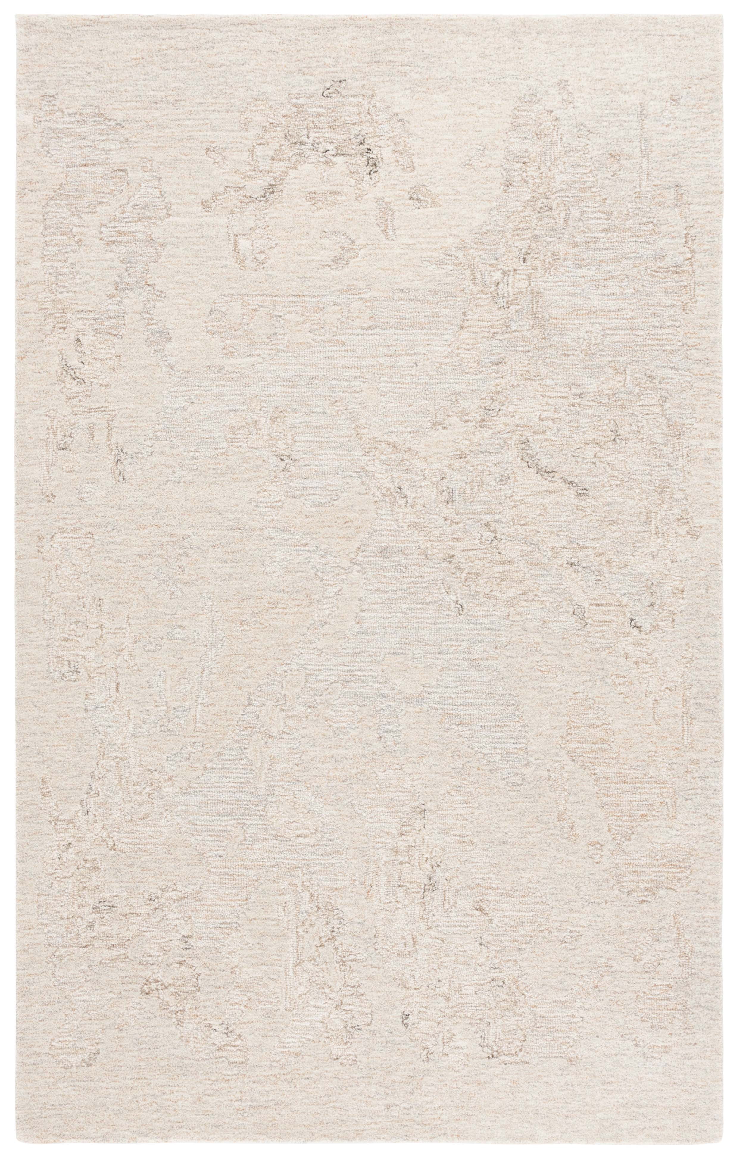 SAFAVIEH Ebony Bairre Abstract Area Rug, Beige/Rust, 3' x 5'