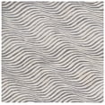 thumbnail image 1 of SAFAVIEH Ebony Baldric Geometric Area Rug, Gray/Ivory, 6' x 6' Square, 1 of 11