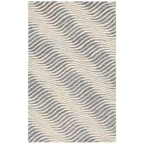 SAFAVIEH Ebony Baldric Geometric Area Rug, Gray/Ivory, 8' x 10'