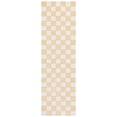 thumbnail image 1 of SAFAVIEH Ebony Camille Checkered Runner Rug, Gold/Ivory, 2'3" x 8', 1 of 6