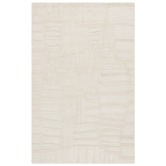 SAFAVIEH Ebony Celestine Abstract Area Rug, Ivory, 4' x 6'