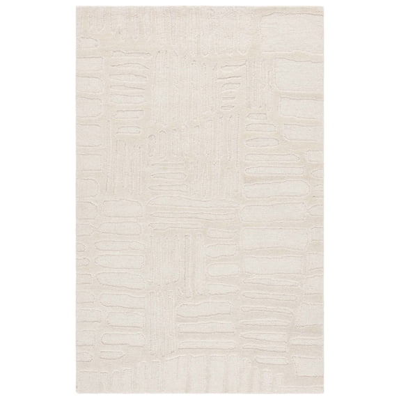 SAFAVIEH Ebony Celestine Abstract Area Rug, Ivory, 5' x 8'