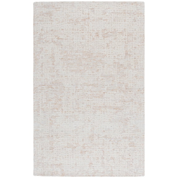 SAFAVIEH Ebony Chase Distressed Area Rug, Ivory/Gold, 3' x 5'