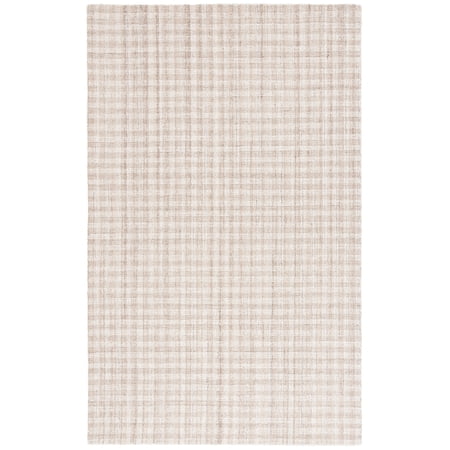 SAFAVIEH Ebony Colbert Plaid Area Rug, Beige/Ivory, 3' x 5'