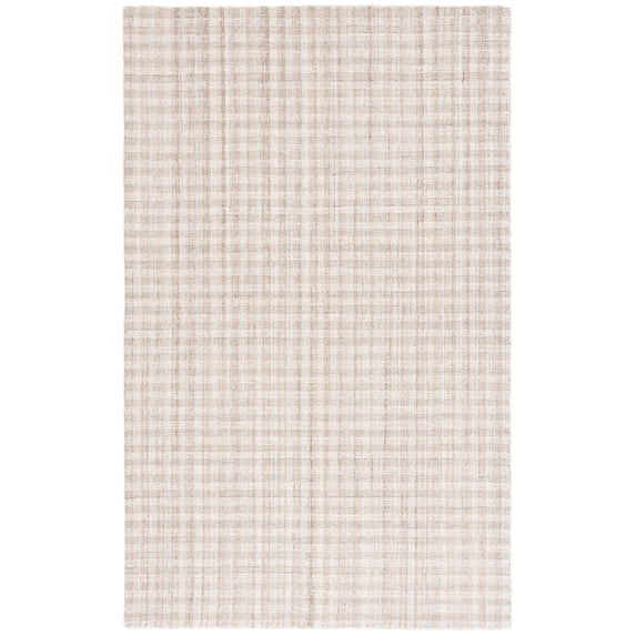 SAFAVIEH Ebony Colbert Plaid Area Rug, Beige/Ivory, 4' x 6'
