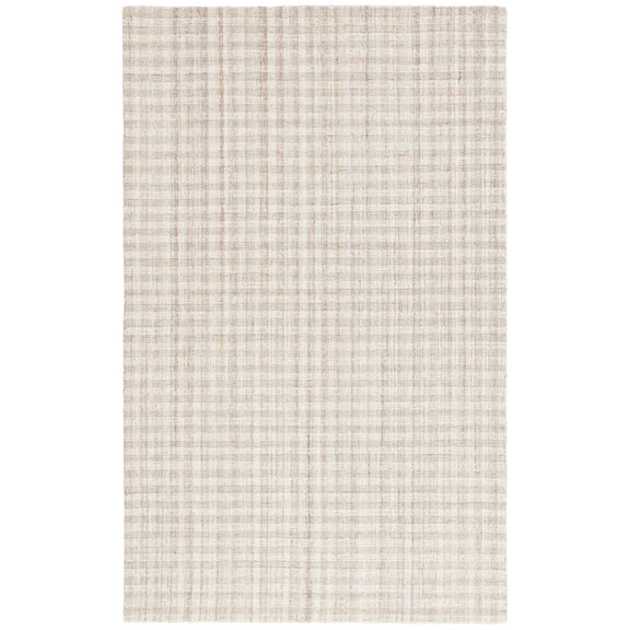 SAFAVIEH Ebony Colbert Plaid Area Rug, Beige/Ivory, 4' x 6'