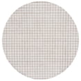 thumbnail image 1 of SAFAVIEH Ebony Colbert Plaid Area Rug, Beige/Ivory, 6' x 6' Round, 1 of 10