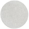 thumbnail image 1 of SAFAVIEH Ebony Colbert Plaid Area Rug, Light Grey/Ivory, 6' x 6' Round, 1 of 6