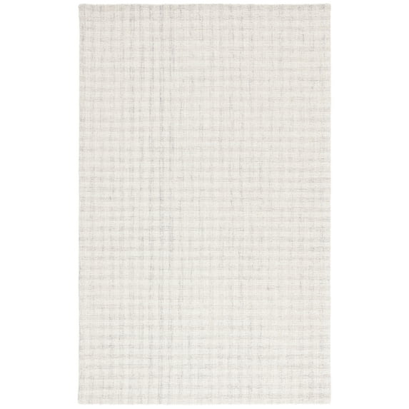 SAFAVIEH Ebony Colbert Plaid Area Rug, Light Grey/Ivory, 8' x 10'