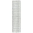 thumbnail image 1 of SAFAVIEH Ebony Colbert Plaid Runner Rug, Blue/Ivory, 2'3" x 9', 1 of 10