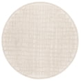 thumbnail image 1 of SAFAVIEH Ebony Darwin Plaid Area Rug, Ivory/Beige, 6' x 6' Round, 1 of 10