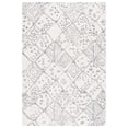thumbnail image 1 of SAFAVIEH Ebony Drew Geometric Area Rug, Ivory/Grey, 3' x 5', 1 of 10