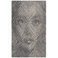 thumbnail image 1 of SAFAVIEH Ebony Driskoll Abstract Area Rug, Black/Ivory, 5' x 8', 1 of 8