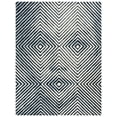 thumbnail image 1 of SAFAVIEH Ebony Driskoll Abstract Area Rug, Navy/Ivory, 8' x 10', 1 of 8