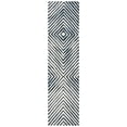 thumbnail image 1 of SAFAVIEH Ebony Driskoll Abstract Runner Rug, Navy/Ivory, 2'3" x 9', 1 of 7