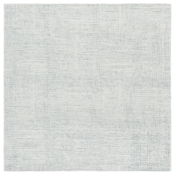 SAFAVIEH Ebony Eliza Abstract Area Rug, Grey/Ivory, 6' x 6' Square