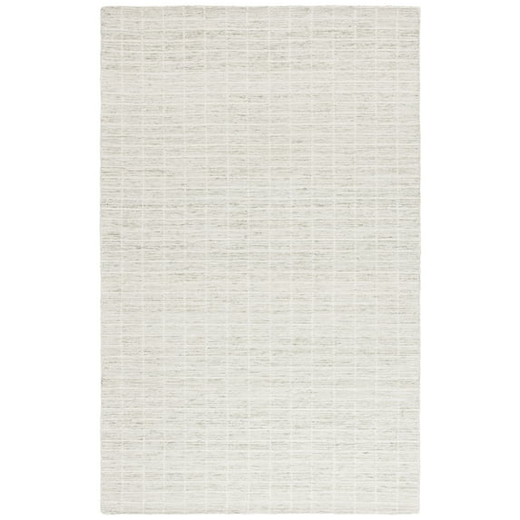 SAFAVIEH Ebony Garret Geometric Area Rug, Sage/Ivory, 5' x 8'
