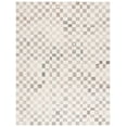 thumbnail image 1 of SAFAVIEH Ebony Hank Checkered Area Rug, Natural/Beige, 8' x 10', 1 of 7