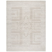 SAFAVIEH Ebony Heidi Geometric Area Rug, Beige/Ivory, 8' x 10'