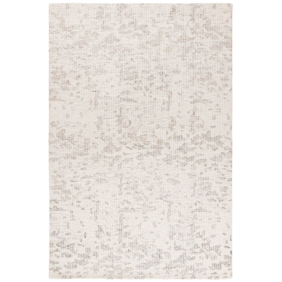 SAFAVIEH Ebony Iacopo Distressed Area Rug, Ivory/Gray, 3' x 5'