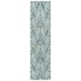 thumbnail image 1 of SAFAVIEH Ebony Jannine Geometric Runner Rug, Light Blue, 2'3" x 9', 1 of 6