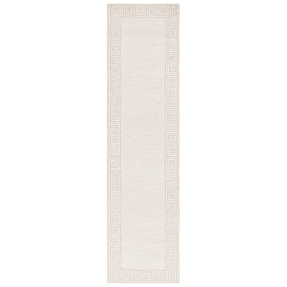 SAFAVIEH Ebony Jazmyn Aztec Runner Rug, Brown/Ivory, 2'3" x 9'