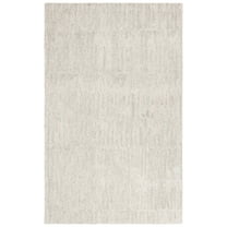 SAFAVIEH Ebony Jewell Distressed Wool Area Rug, Rust/Gray, 8' x 10'