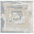 thumbnail image 1 of SAFAVIEH Ebony Jobeth Abstract Area Rug, Grey/Ivory, 6' x 6' Square, 1 of 11