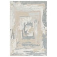 thumbnail image 1 of SAFAVIEH Ebony Jobeth Abstract Area Rug, Grey/Ivory, 6' x 9', 1 of 11