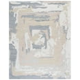 thumbnail image 1 of SAFAVIEH Ebony Jobeth Abstract Area Rug, Grey/Ivory, 9' x 12', 1 of 11