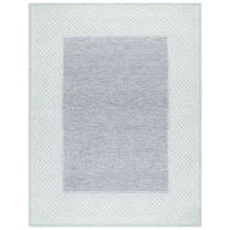 SAFAVIEH Ebony Ladonna Bordered Area Rug, Gray/Ivory, 8' x 10'