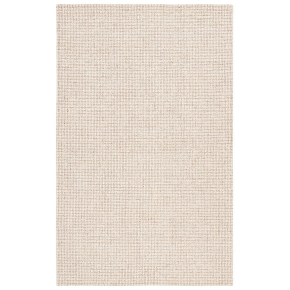SAFAVIEH Ebony Lamont Plaid Area Rug, Beige/Gold, 4' x 6'