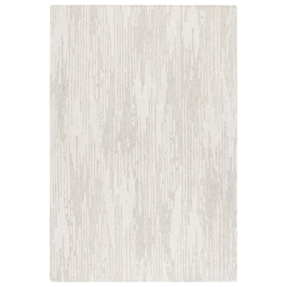 SAFAVIEH Ebony Layton Abstract Area Rug, Grey/Ivory, 5' x 8'