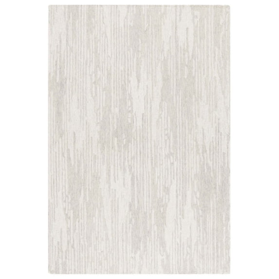 SAFAVIEH Ebony Layton Abstract Area Rug, Grey/Ivory, 5' x 8'