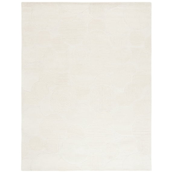 SAFAVIEH Ebony Riagan Geometric Area Rug, Ivory, 8' x 10'
