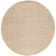 thumbnail image 1 of SAFAVIEH Ebony Tanisha Geometric Striped Area Rug, Beige/Brown, 6' x 6' Round, 1 of 10