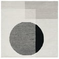 thumbnail image 1 of SAFAVIEH Ebony Thom Geometric Area Rug, Black/Ivory, 6' x 6' Square, 1 of 8