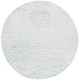 thumbnail image 1 of SAFAVIEH Ebony Thurstan Geometric Area Rug, Ivory/Blue, 6' x 6' Round, 1 of 10