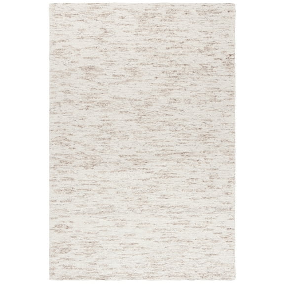 SAFAVIEH Ebony Ulric Distressed Area Rug, Ivory/Light Brown, 3' x 5'