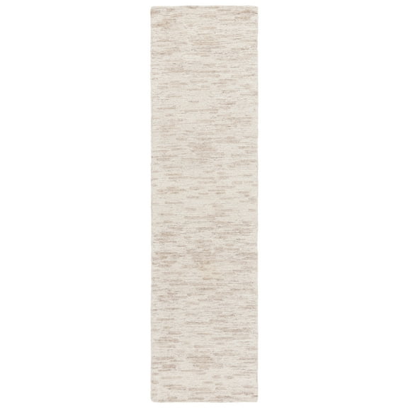 SAFAVIEH Ebony Ulric Distressed Runner Rug, Ivory/Light Brown, 2'3" x 9'