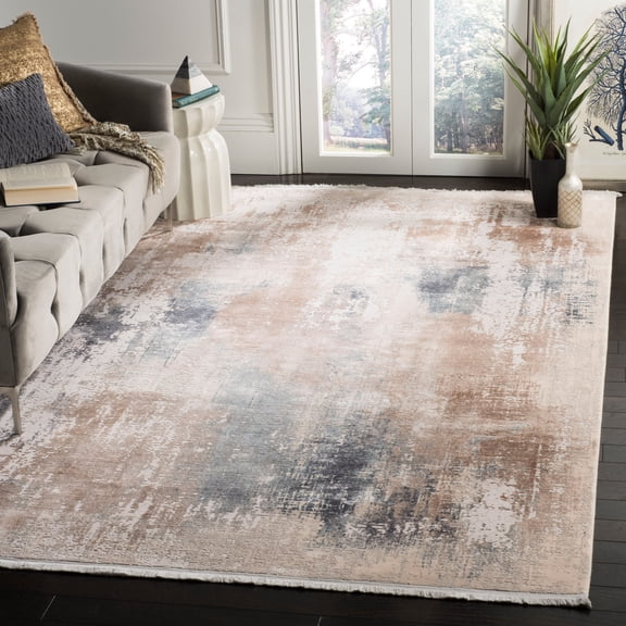Safavieh Eclipse Bronte Abstract Area Rug, Beige/Blue, 4' x 6'