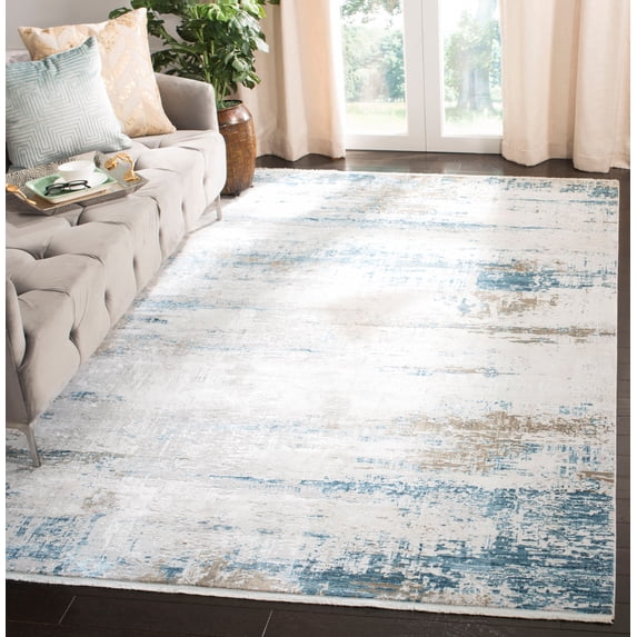 Safavieh Eclipse Earnestine Abstract Area Rug, Beige/Blue, 8' x 10'