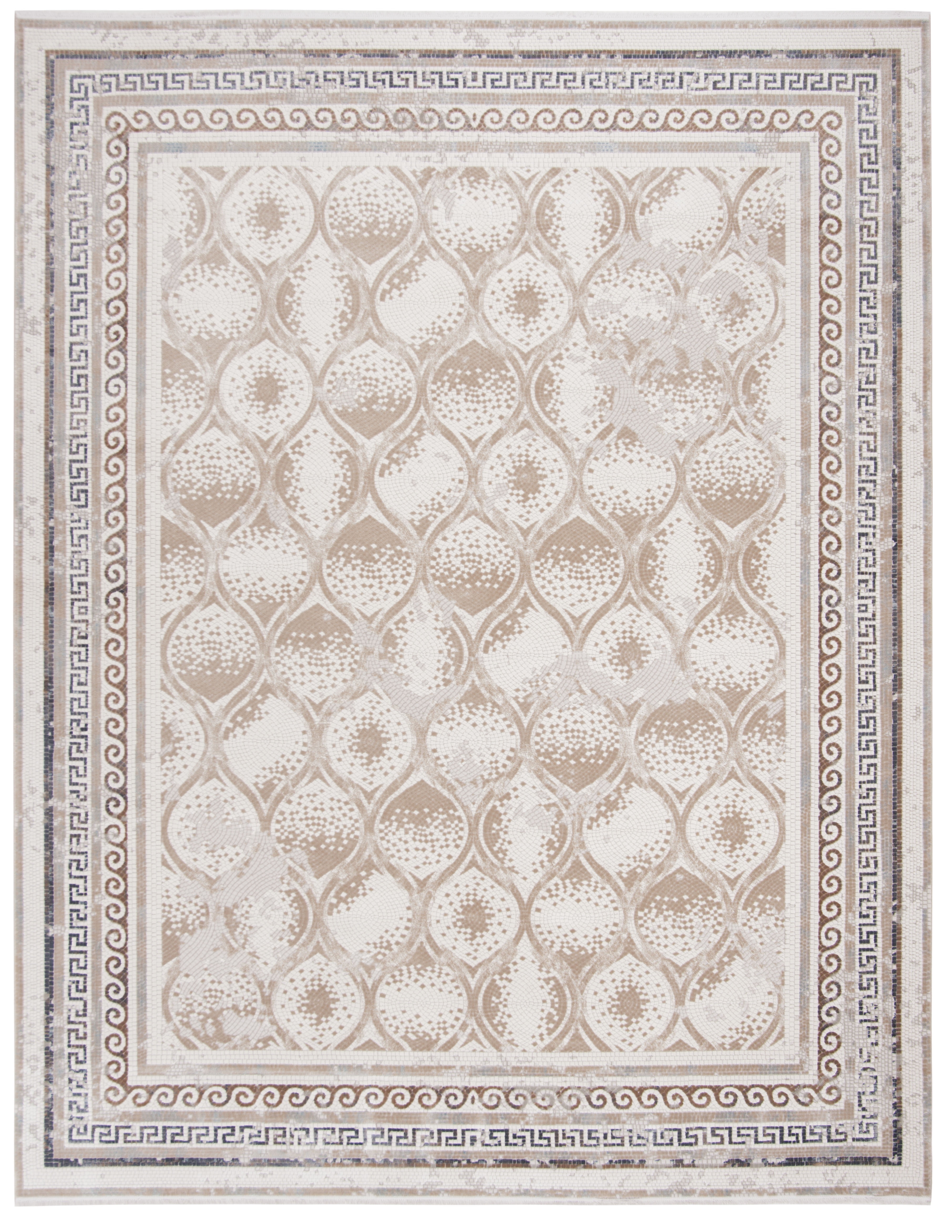 Safavieh Eclipse Jacques Trellis Area Rug, Beige/Brown, 8' x 10'