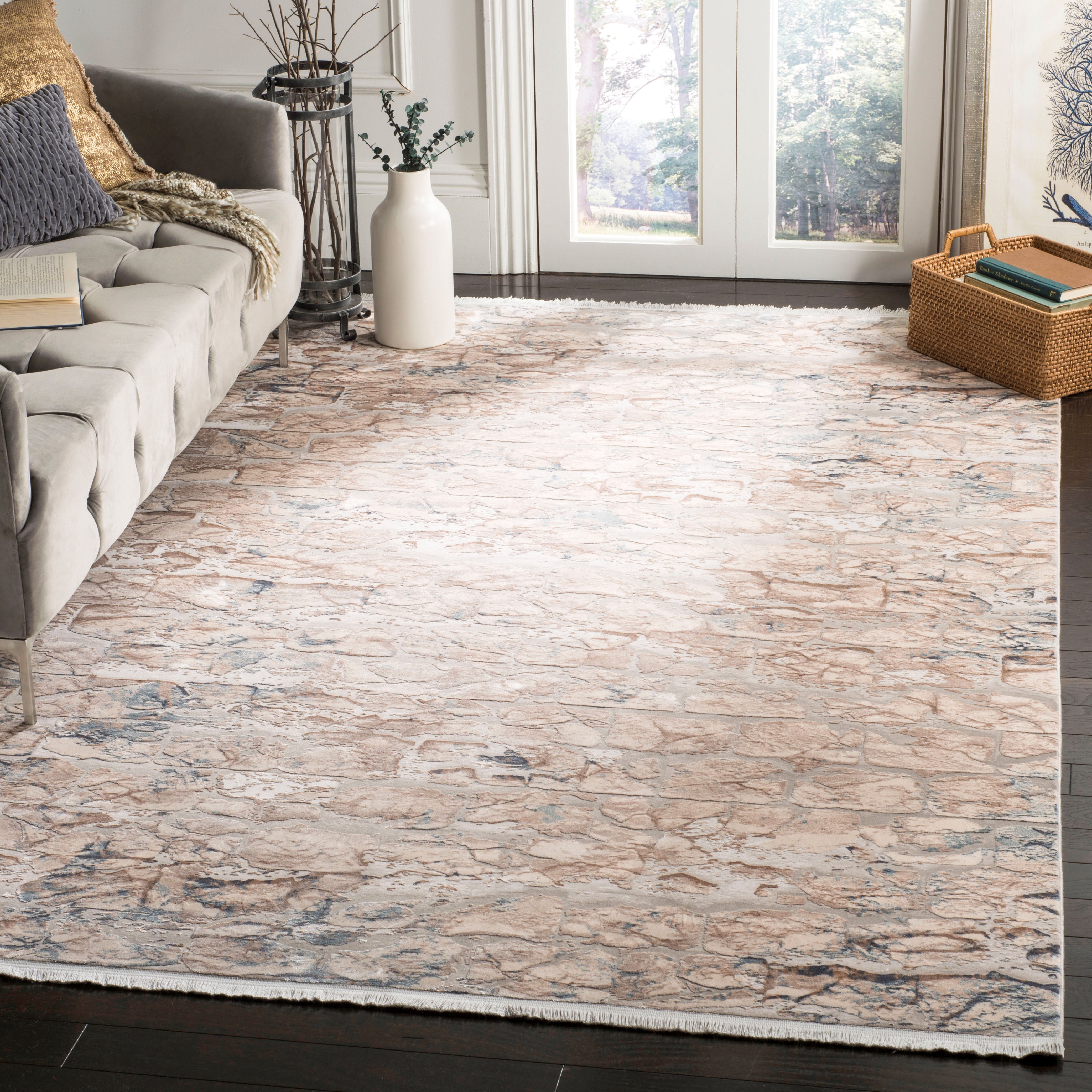 Safavieh Eclipse Karita Abstract Area Rug, Beige/Light Gray, 8' x 10'